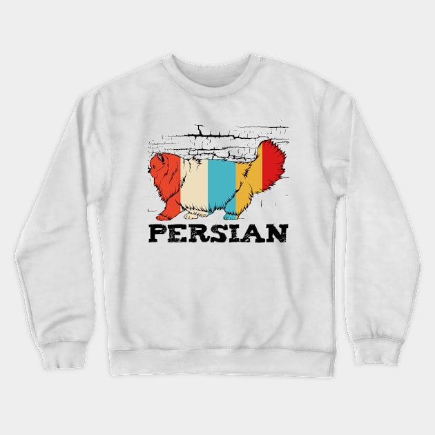 Persian Cat Crewneck Sweatshirt by Lumio Gifts